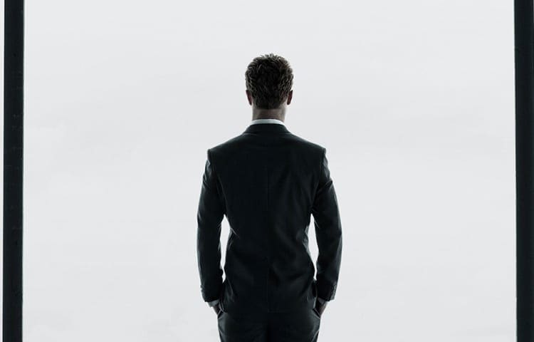 První teaser plakát Padesát odstínů šedi / Fifty Shades of Grey