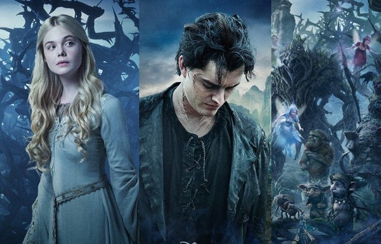 Pět plakátů postav Zloba – Královna černé magie