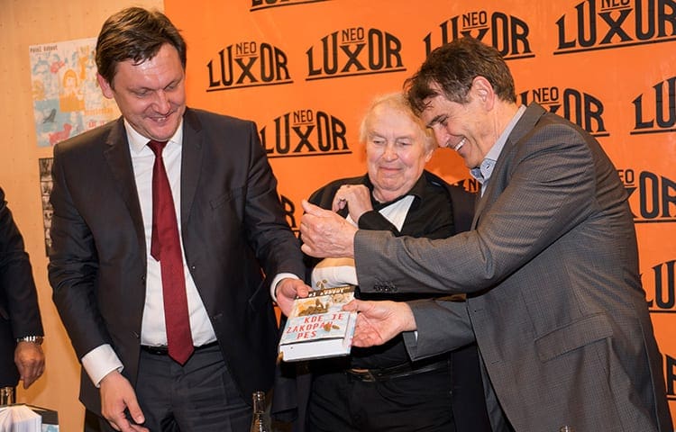 Křest knihy Kde je zakopán pes by si vychutnali i všichni pejsci