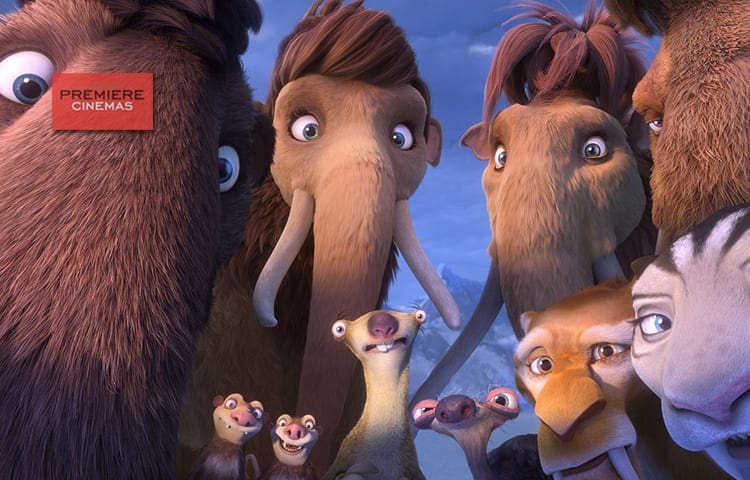 Pohádková neděle s projekcí filmu Doba ledová: Mamutí drcnutí v Premiere Cinemas Olomouc