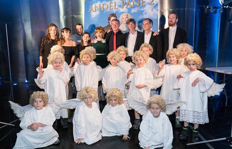 Na slavnostní premiéru pohádky Anděl Páně 2 se slétl nespočet malých andílků