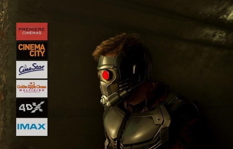 Předpremiérové projekce akčního sci-fi Strážci Galaxie Vol. 2 v multikinech