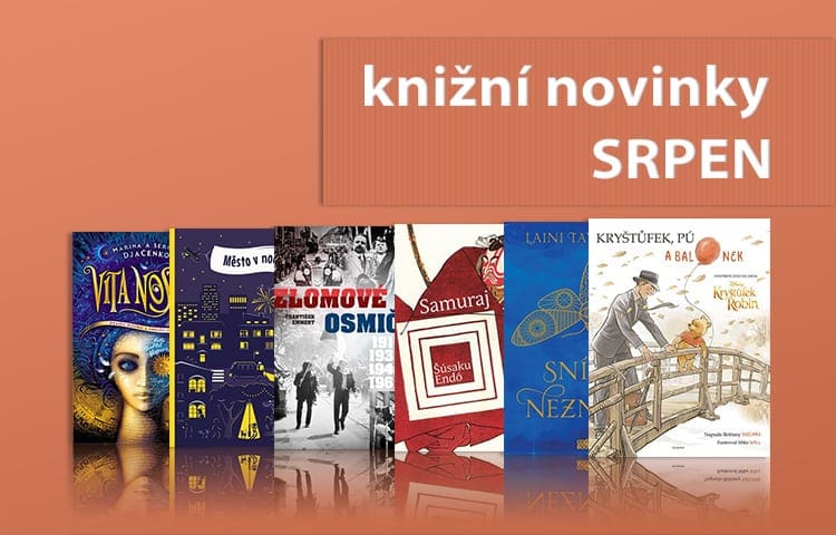 Dvanáct srpnových knižních novinek Albatros Media plných sportu, historie, pohádek, romantiky a napětí