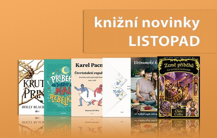 Připravte se s knižními listopadovými novinkami od Albatros Media na dlouhé zimní večery