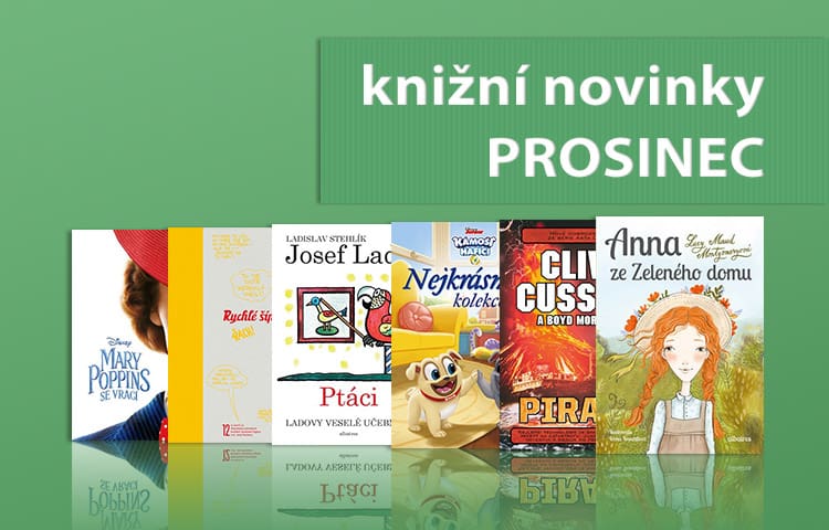 Předvánoční novinky od Albatros Media pro děti i dospělé