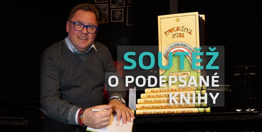 Soutěž o tři knihy Prodloužená jízda s podpisem Václava Kopty