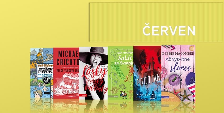 Letní lásky, moderní saláty či dobrodružství nejen na čtyřech kolech na stránkách červnových knižních novinek