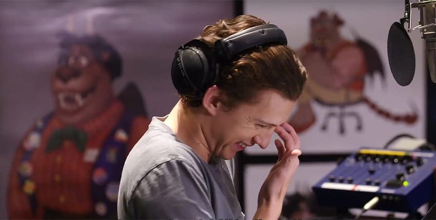 Film o filmu Frčíme: Tom Holland a Chris Prat se potkali v dabingovém studiu a byla to legrace