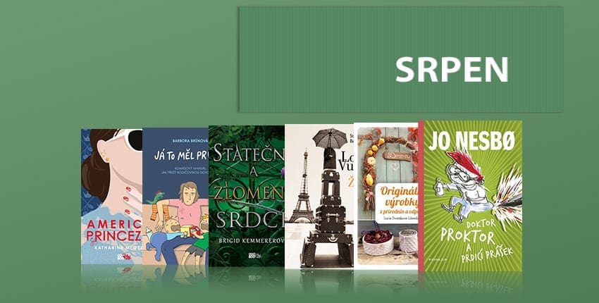 Tropický srpen a smršť knižních novinek