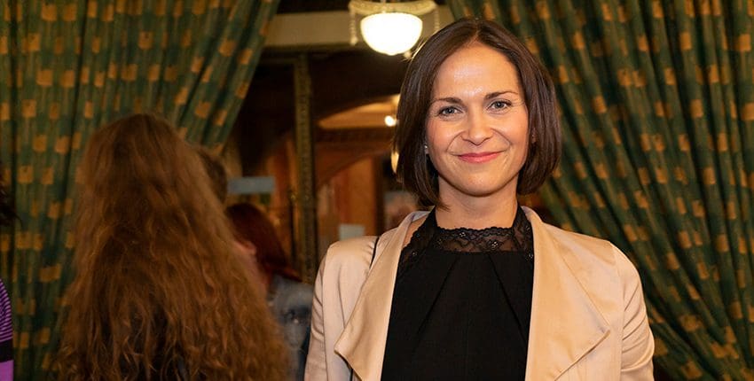 Na slavnostní premiéru filmu Pánský klub dorazila i psycholožka s tváří Kristýny Hrušínské