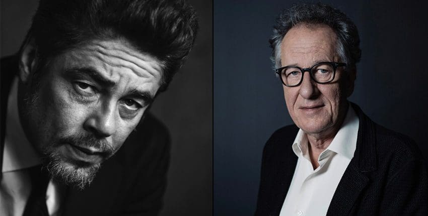 Do Karlových Varů na MFF přijedou Geoffrey Rush a Benicio del Toro