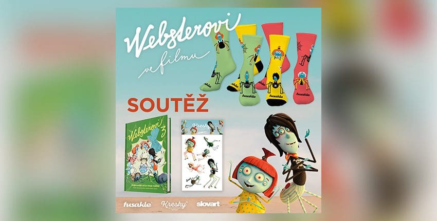 Soutěž s Websterovi ve filmu o tři nadité balíčky