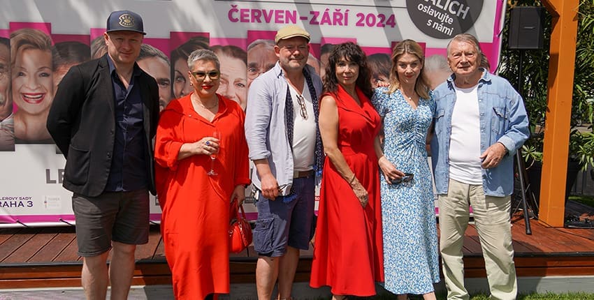 Nela Boudová, Tereza Kostková či Josef Dvořák budou opět vystupovat pod Žižkovskou věží