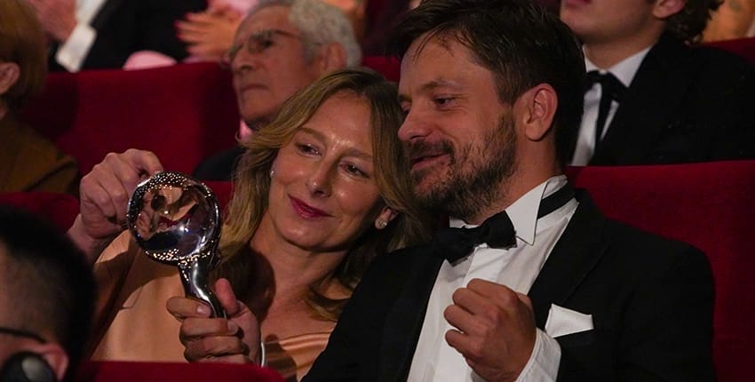 Závěrečný červený koberec 58. MFF KV, vítězové a Cena prezidenta pro Trojana a Owena