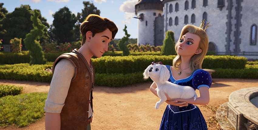 Jak bude vypadat legendární scénka z Pyšné princezny „Zavaž mi střevíček!“ v animované podobě?