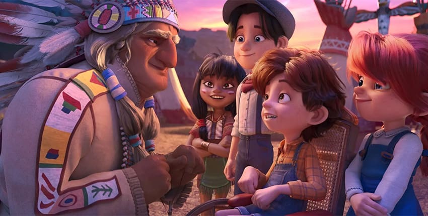 Recenze: Buffalo Kids je sympatický a dojemný animák s dobrým poselstvím