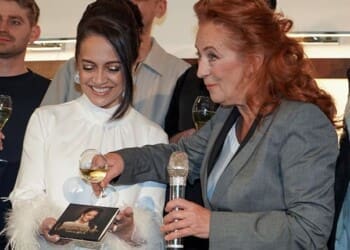 Simona Stašová pokřtila Vzkaz pro Ježíška Lucie Bílé