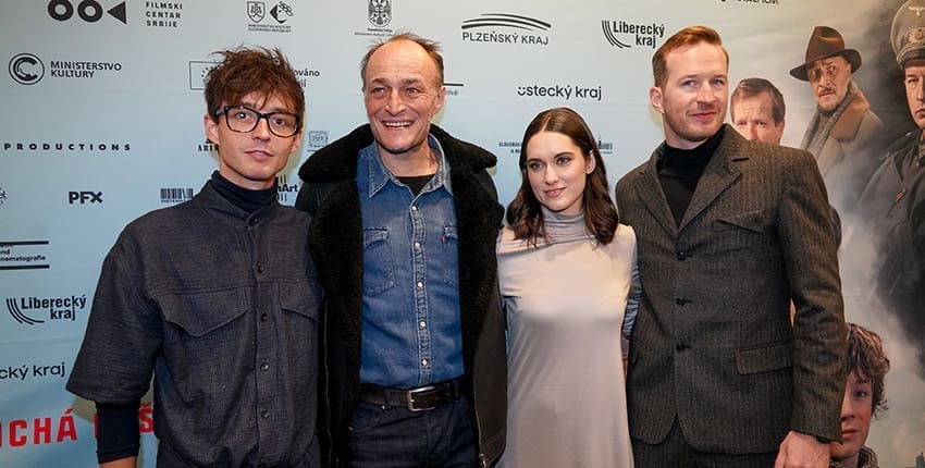 Slavnostní premiéra Tichá pošta a Judit Pecháček, Matěj Hádek, Karel Dobrý, Antonie Formanová i nespočet dětí