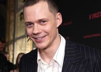 Bill Skarsgård uvedl v Praze film V pasti, promluvil o natáčení a výběru rolí