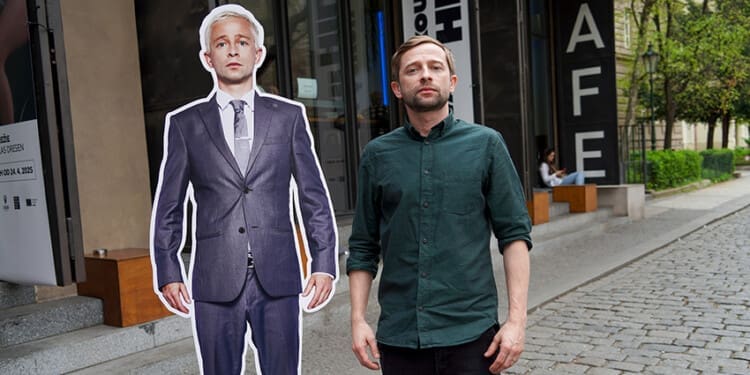 Na premiéru seriálu Parťák na baterky dorazil Lukáš Příkazký hned dvakrát