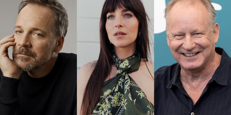 Stellan Skarsgård, Dakota Johnson, Vicky Krieps či Peter Sarsgaard přijedou do Karlových Varů