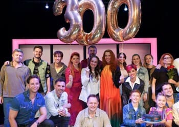 Muzikál Biograf láska oslavil 300. reprízu speciálním hostem