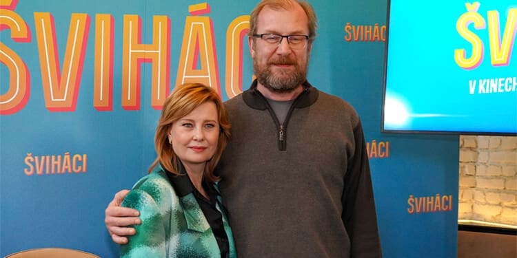 Jitka Schneiderová a Martin Pechlát, manželé z filmu Šviháci, zavzpomínali na natáčení a Vajcovku