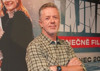 Jiří Langmajer o natáčení filmu Lajna v Miláně na olympiádě, závazku vůči fanouškům a přípravám