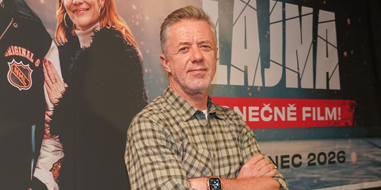 Jiří Langmajer o natáčení filmu Lajna v Miláně na olympiádě, závazku vůči fanouškům a přípravám