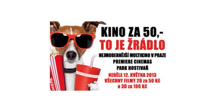 Filmy za 50 Kč a 100 Kč v Premiere Cinemas