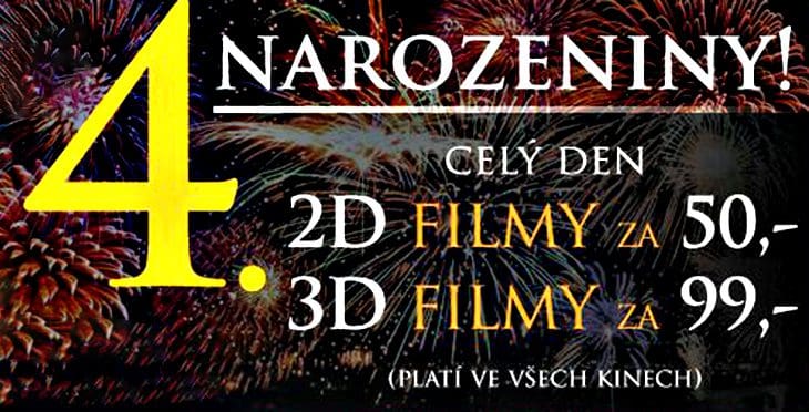 Golden Apple Cinema slaví 4. narozeniny
